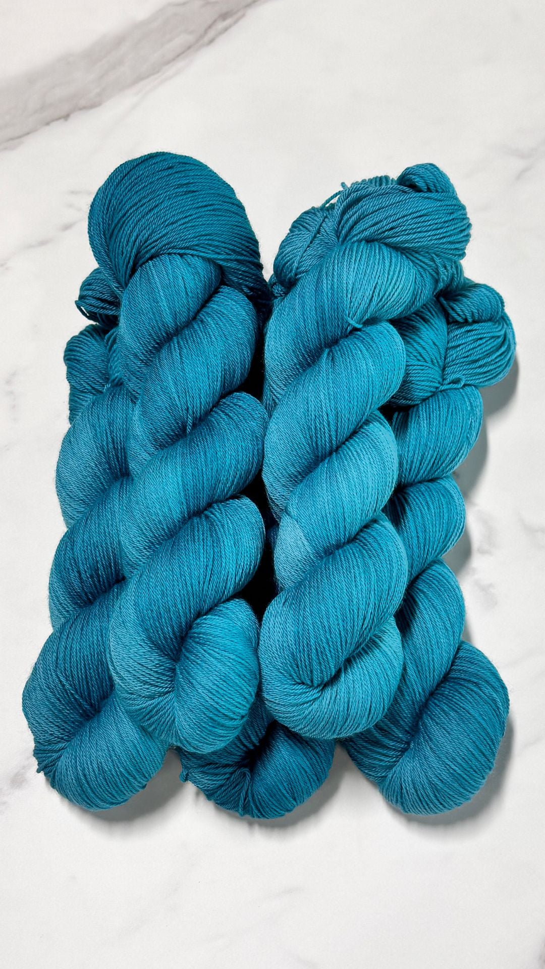 Dark Lagoon Premium Sock - Fingering Hand Dyed Yarn