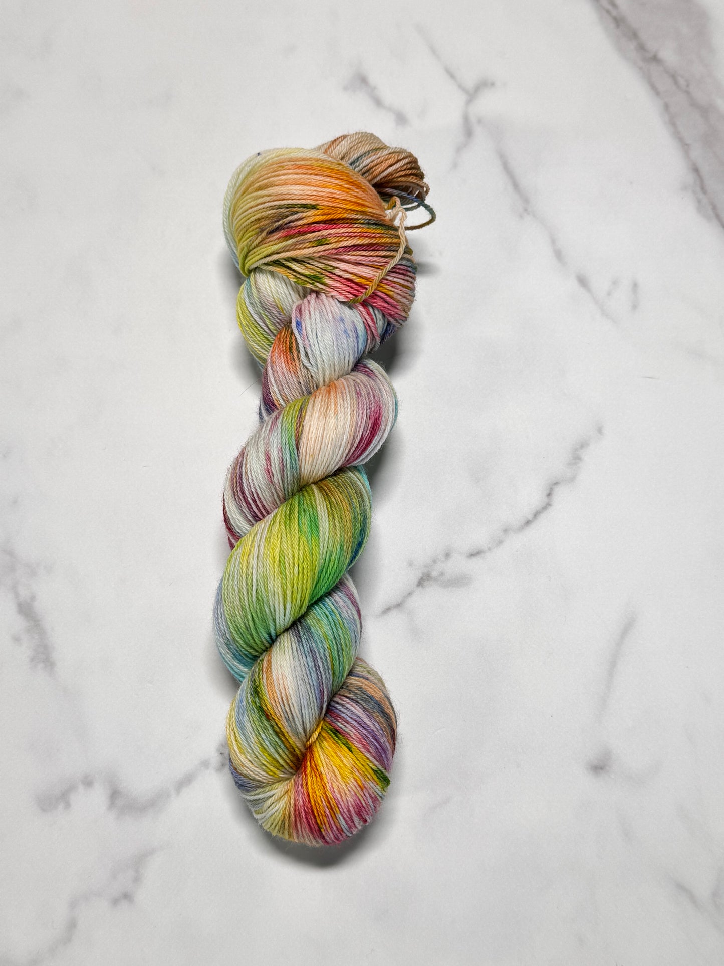 Watercolor Premium Sock - Fingering Hand Dyed Yarn