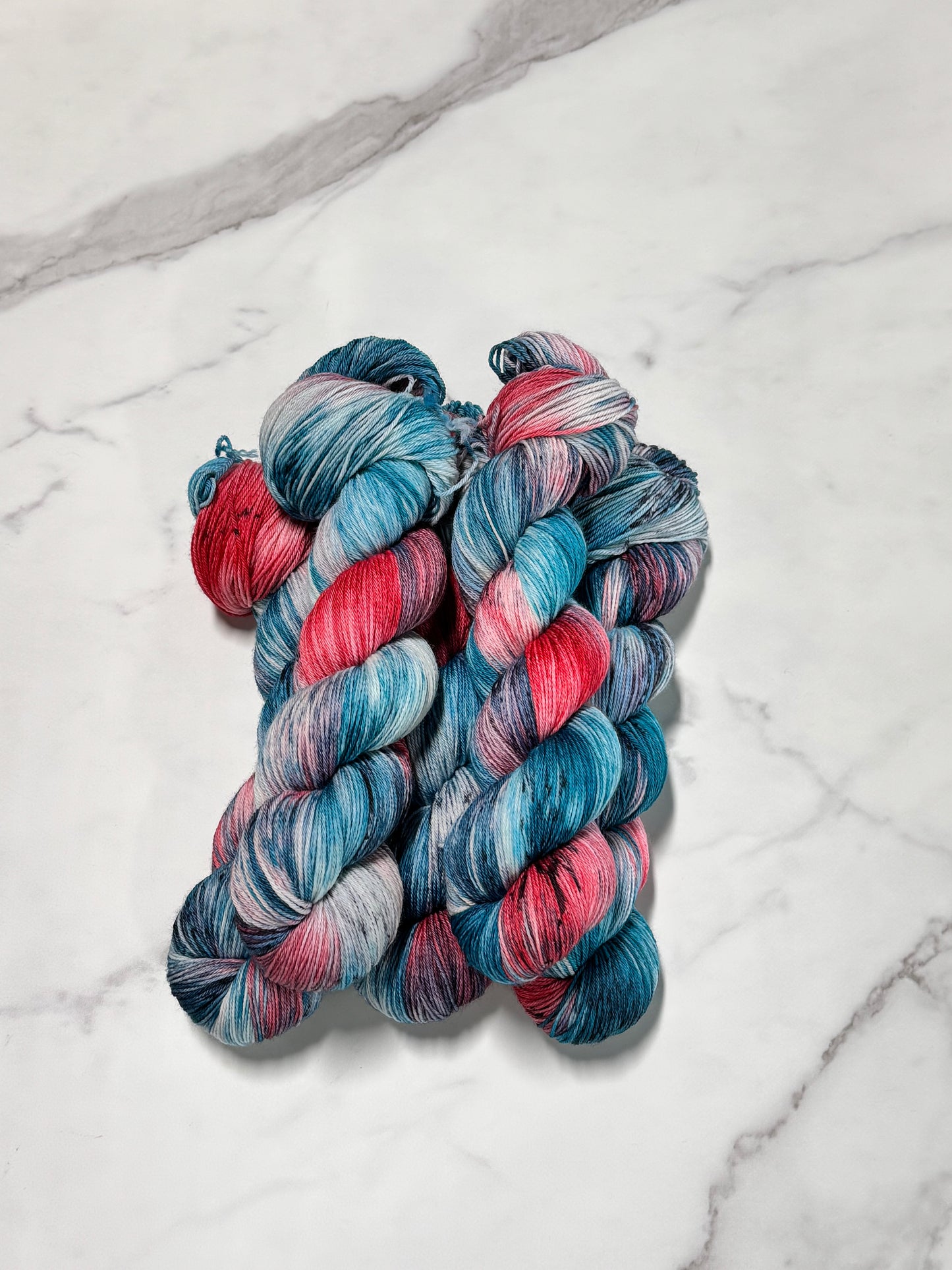 Painted Beauty Premium Sock - Fingering Hand Dyed Yarn