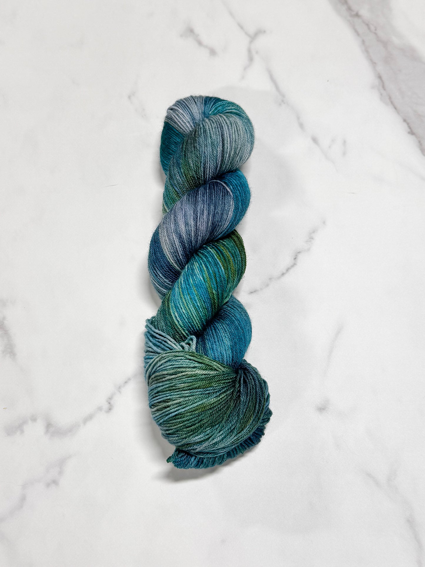 Mossveil Premium Fingering Sock - Hand Dyed Yarn