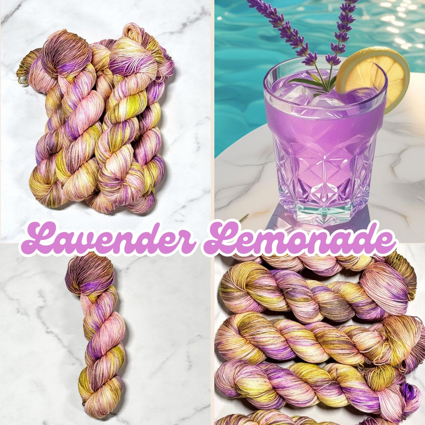 Lavender Lemonade - Luxe Silk Merino