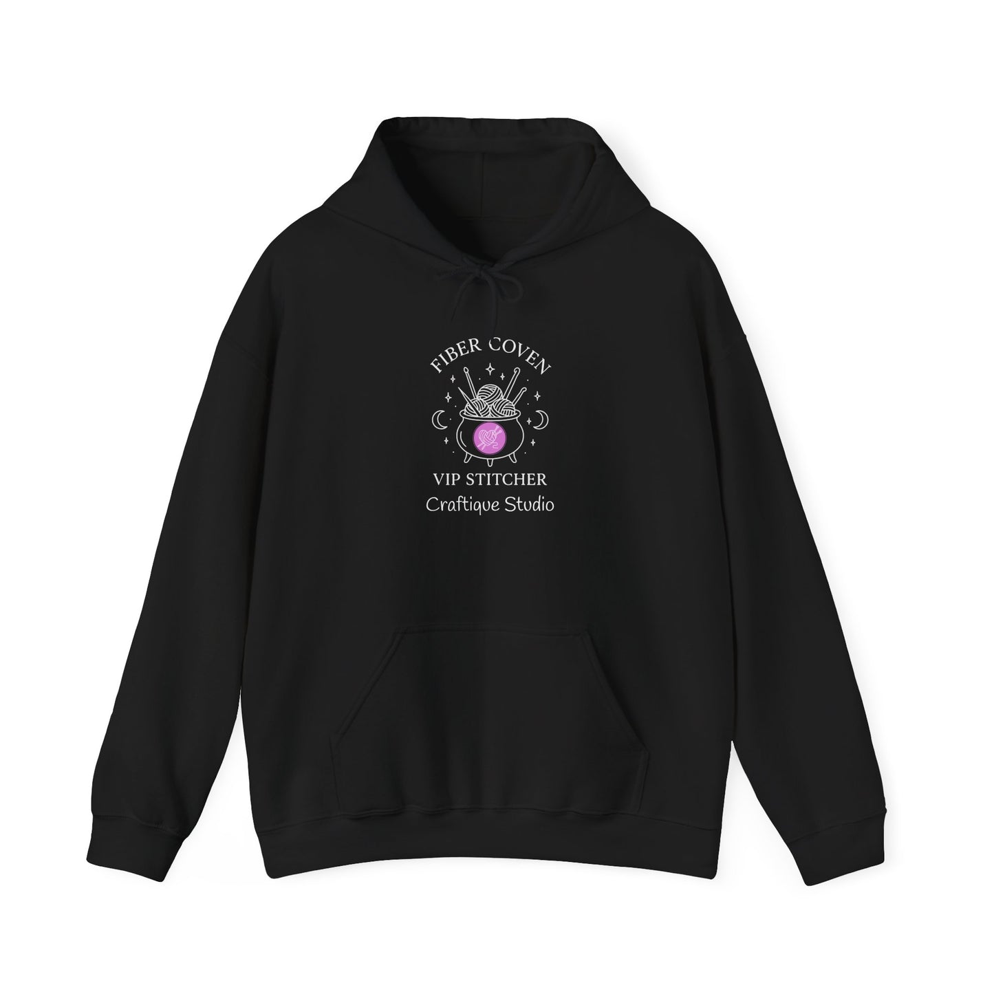 Craftique Studio Fiver Coven Hoodie — Knitting & Crochet Maker Sweatshirt