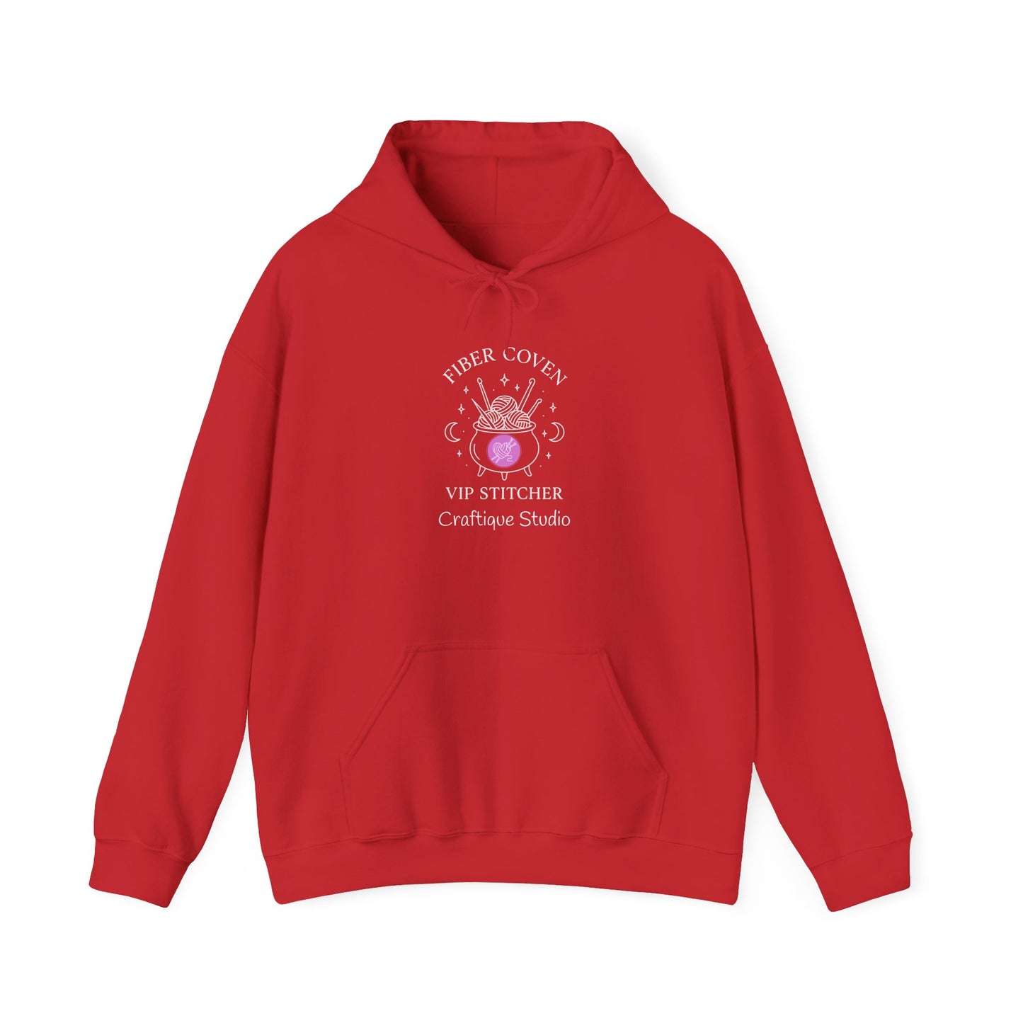 Craftique Studio Fiver Coven Hoodie — Knitting & Crochet Maker Sweatshirt
