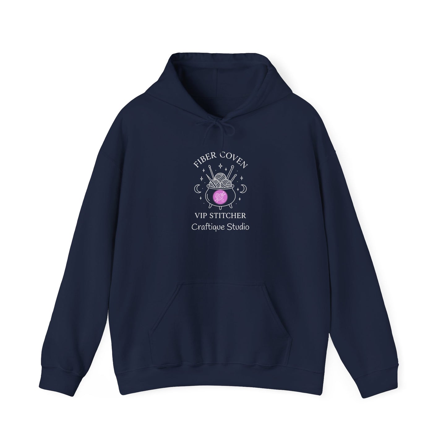 Craftique Studio Fiver Coven Hoodie — Knitting & Crochet Maker Sweatshirt