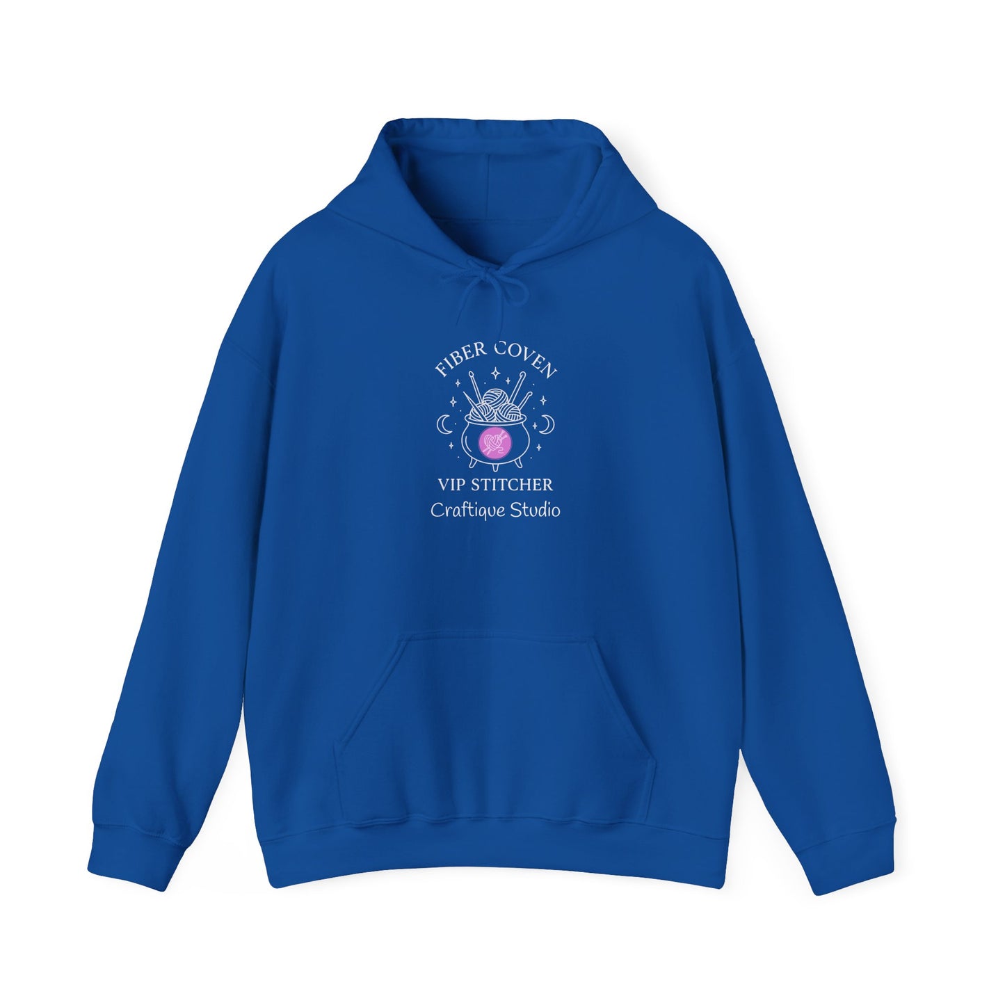 Craftique Studio Fiver Coven Hoodie — Knitting & Crochet Maker Sweatshirt