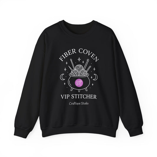 Fiber Coven VIP Stitcher Crewneck Sweatshirt