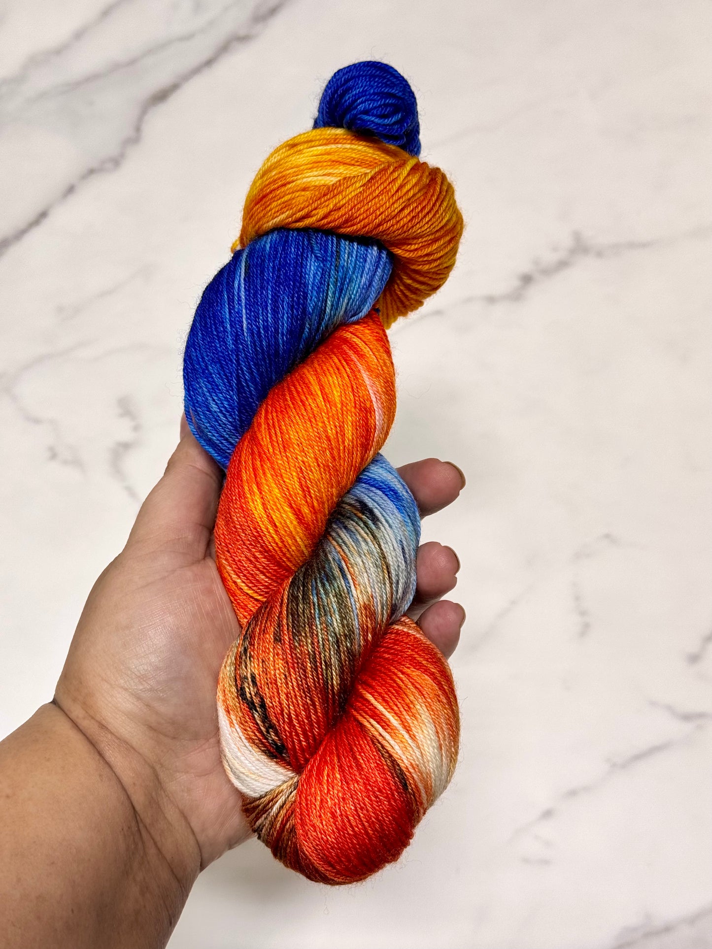 Trogon Premium Sock - Fingering Hand Dyed Yarn