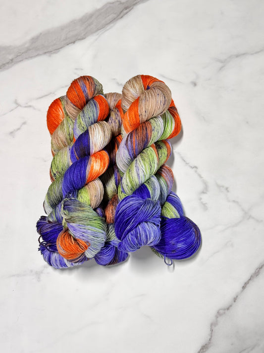 Monarca Premium Sock - Fingering Hand Dyed Yarn