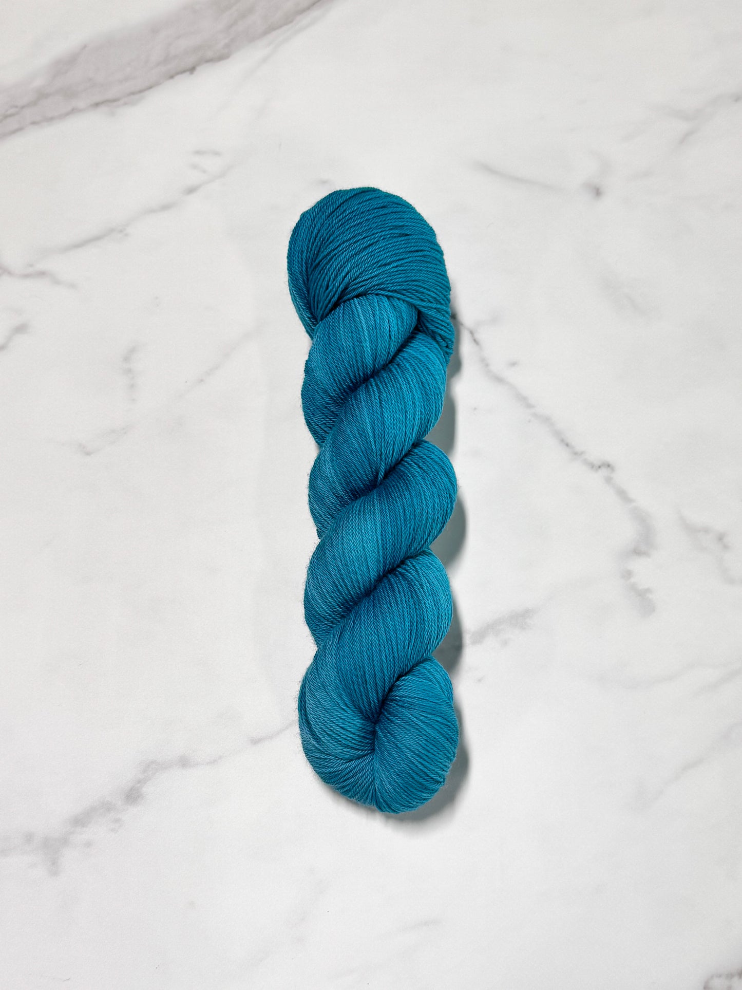 Dark Lagoon Premium Sock - Fingering Hand Dyed Yarn
