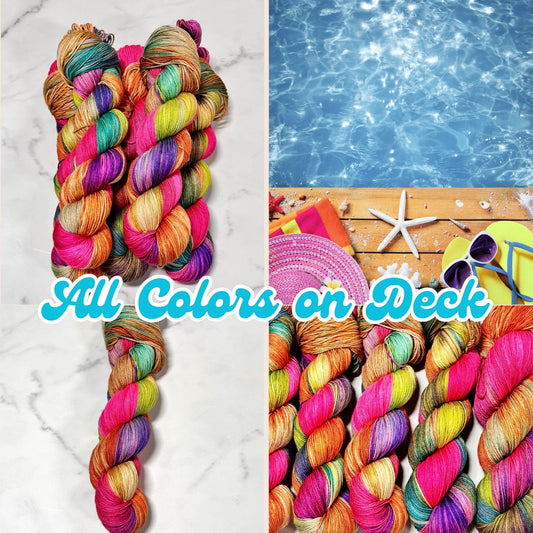 All Colors on Deck - Luxe Silk Merino